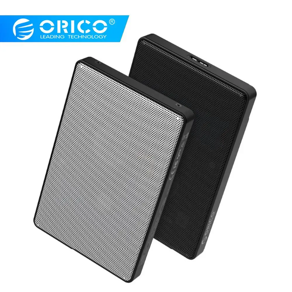 Чехол ORICO 2,5 дюйма для жесткого диска SATA-USB 3,0 чехол для жесткого диска SSD для samsung Seagate SSD 2 ТБ 4 ТБ коробка для жесткого диска внешний корпус для жесткого диска