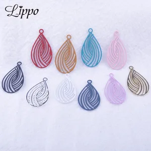 100 шт. AC6867 10*18 мм маленькие подвески в виде капли воды DIY оборудование для изготовления ювелирных изделий