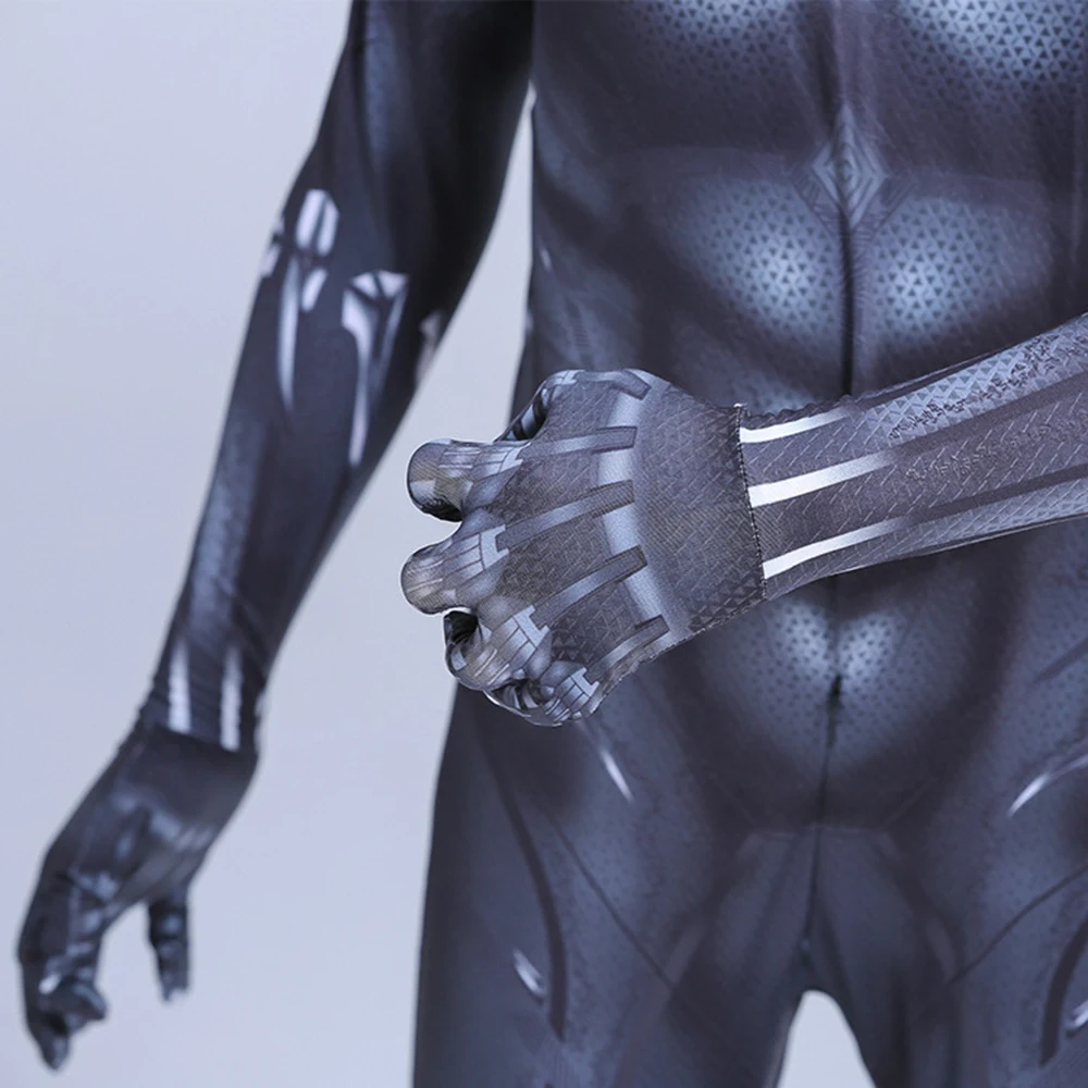 

Halloween Black Kids Panther Muscle or Bodysuits Costume Cosplay Party Fancy Dress Christmas Jumpsuit Boy 3-12Y
