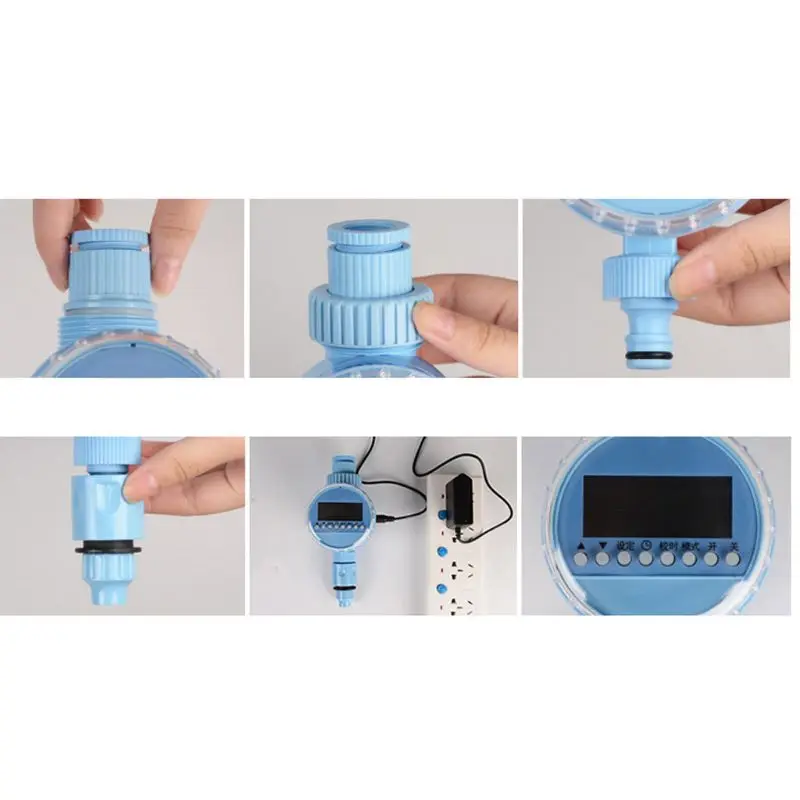 

HX5F Garden Intelligent Irrigation Controller Sprinkler Timer Digital Lawn Hose Water