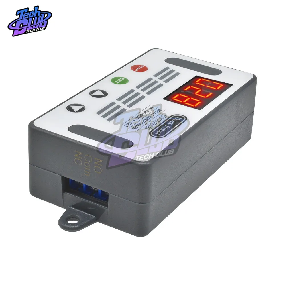 Модуль реле времени с цифровым дисплеем задержкой преобразователь цикла защита