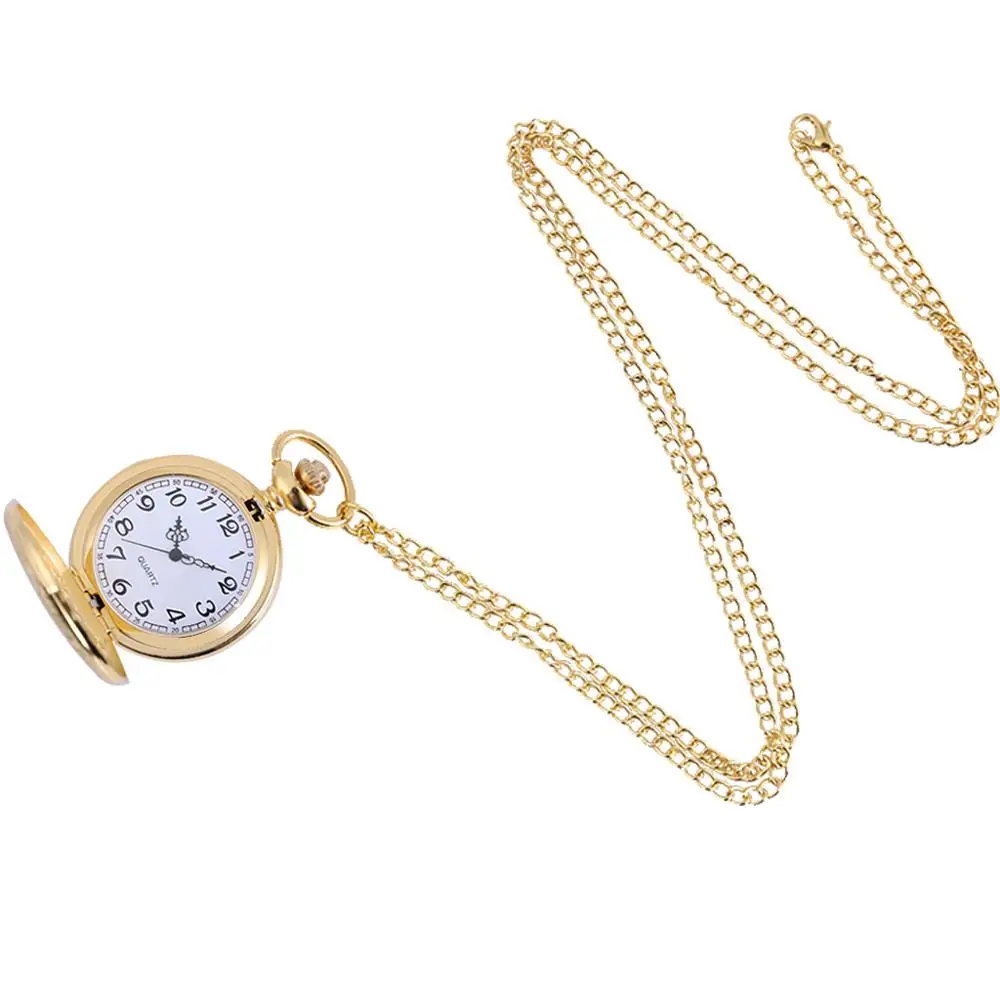 Роскошный золотистый чехол в стиле ретро 8849 с белой поверхностью и открытым