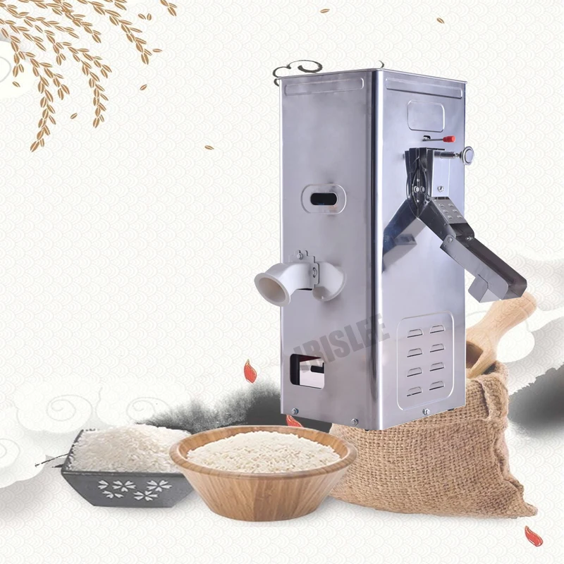 Домашняя мельница для риса из нержавеющей стали машина измельчения кукурузы