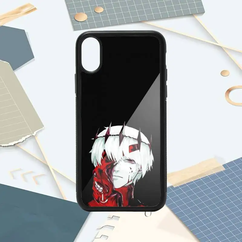 

Japan anime tokyo ghoul Phone Case PC for iPhone 11 12 pro XS MAX 8 7 6 6S Plus X 5S SE 2020 XR
