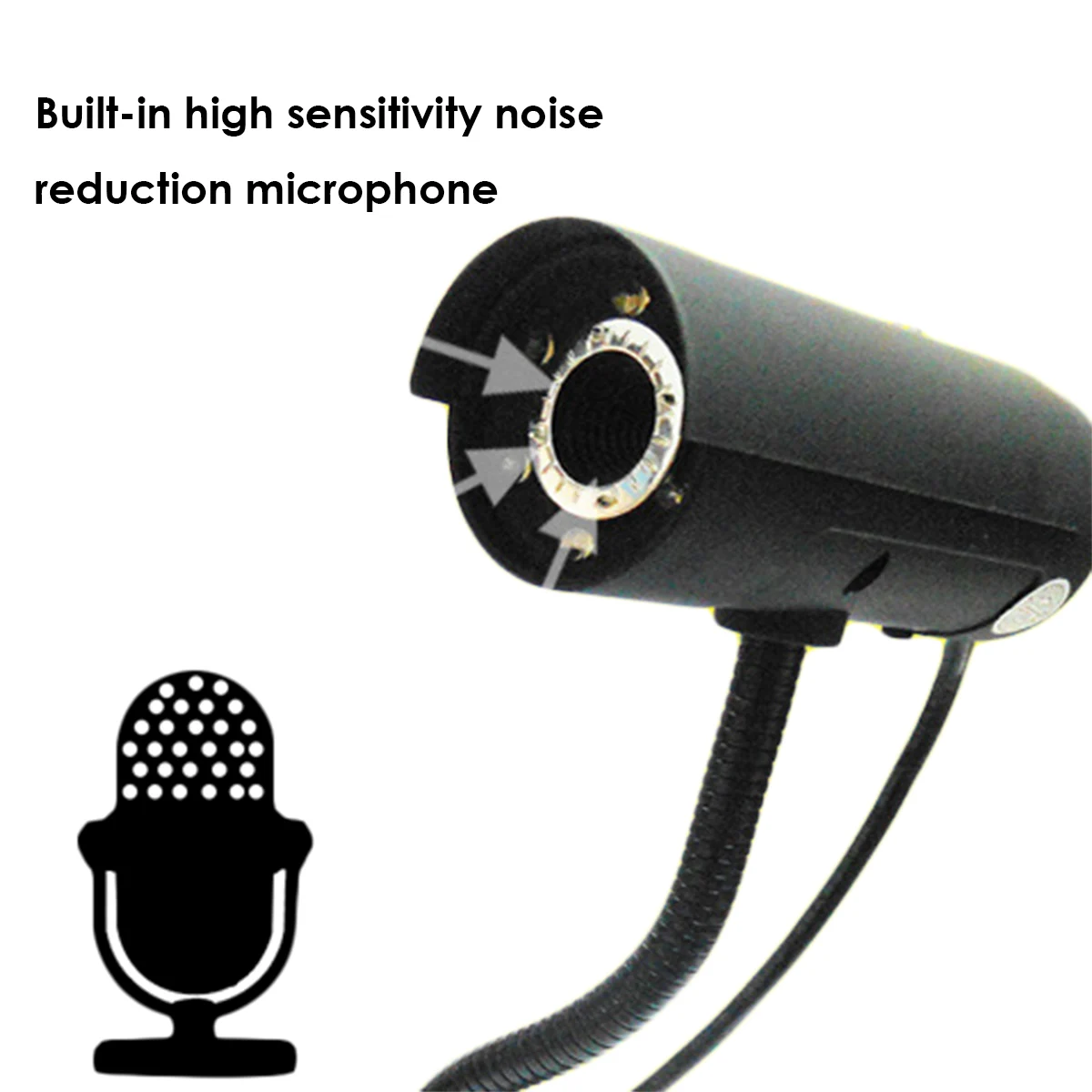 

Fast Delivery Web Camera Driver-Free USB Webcam 480P With Mic Laptop Webcam Computer Web Cameras With Night Vision LEDs In Stock