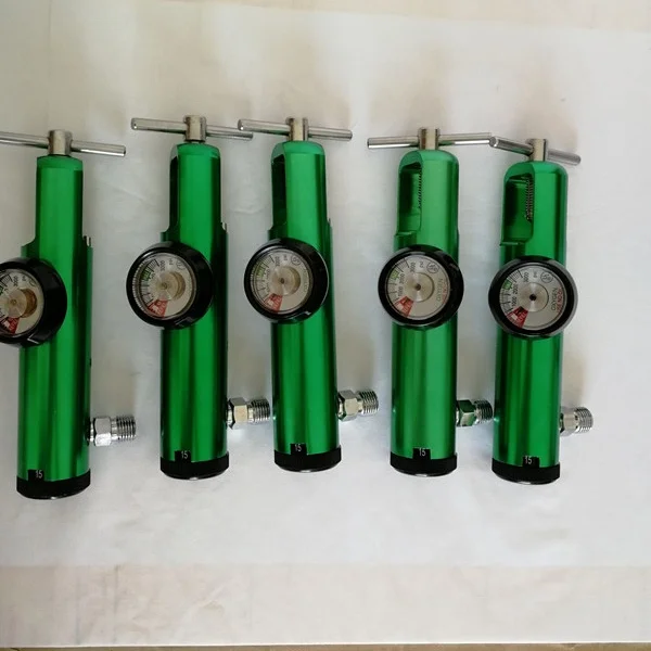 

CGA870 алюминиевый корпус 3000 фунтов на квадратный дюйм, входной кликовый медицинский кислородный регулятор с выходом DISS