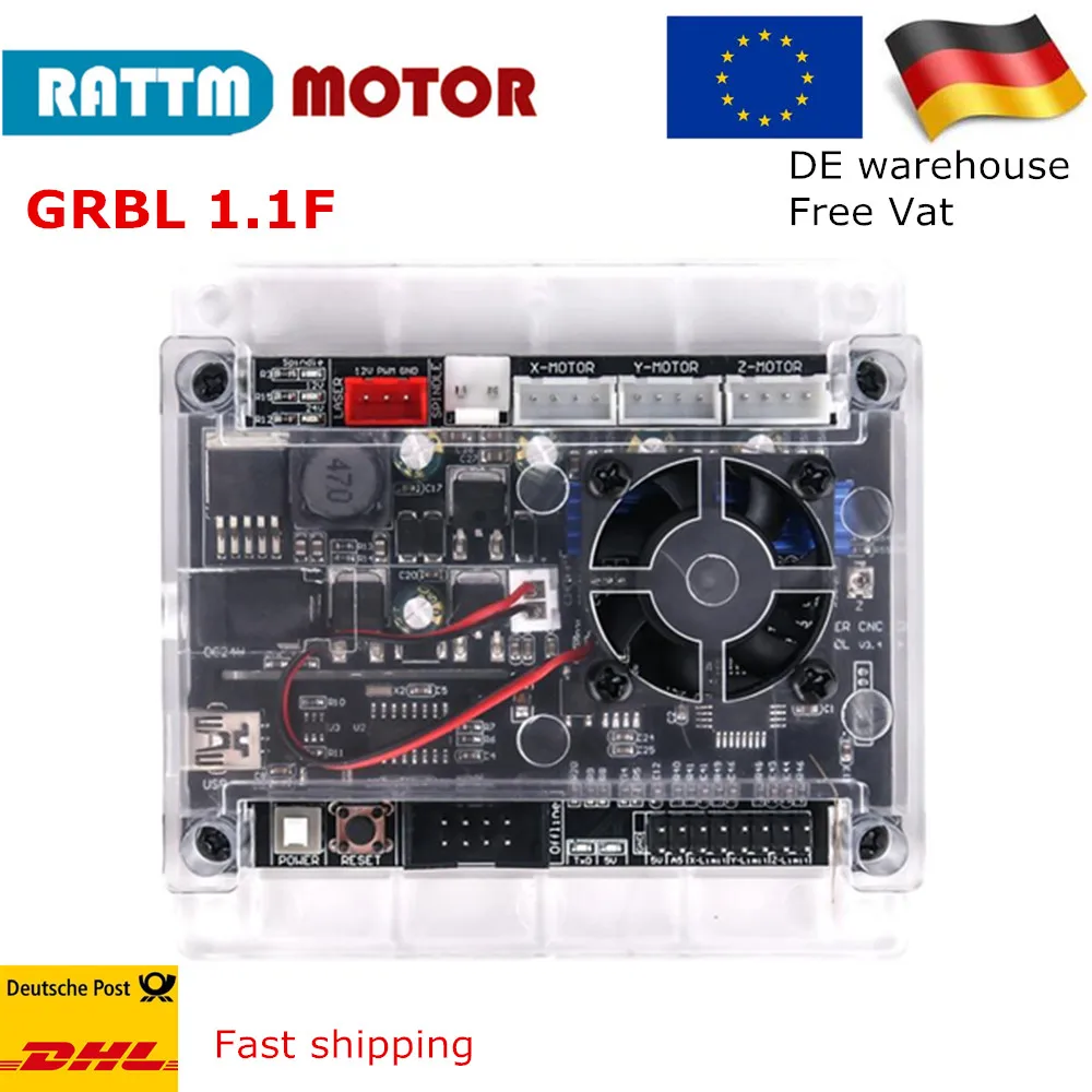【EU】USB порт 3 оси гравировальный станок GRBL 1.1F плата контроллера ЧПУ для Поддержка