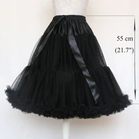 womens lolita ball gown underskirt swing short dress petticoat girl cosplay party prom dress tulle ballet tutu skirt rockabilly