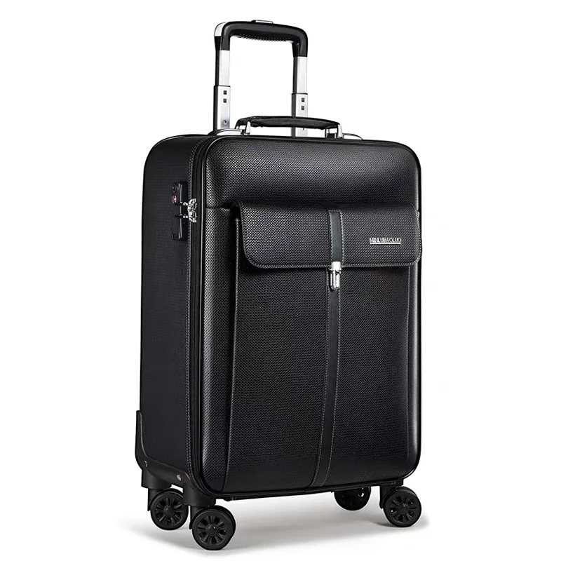 Чемодан на колесиках для мужчин и женщин универсальный деловой чемодан