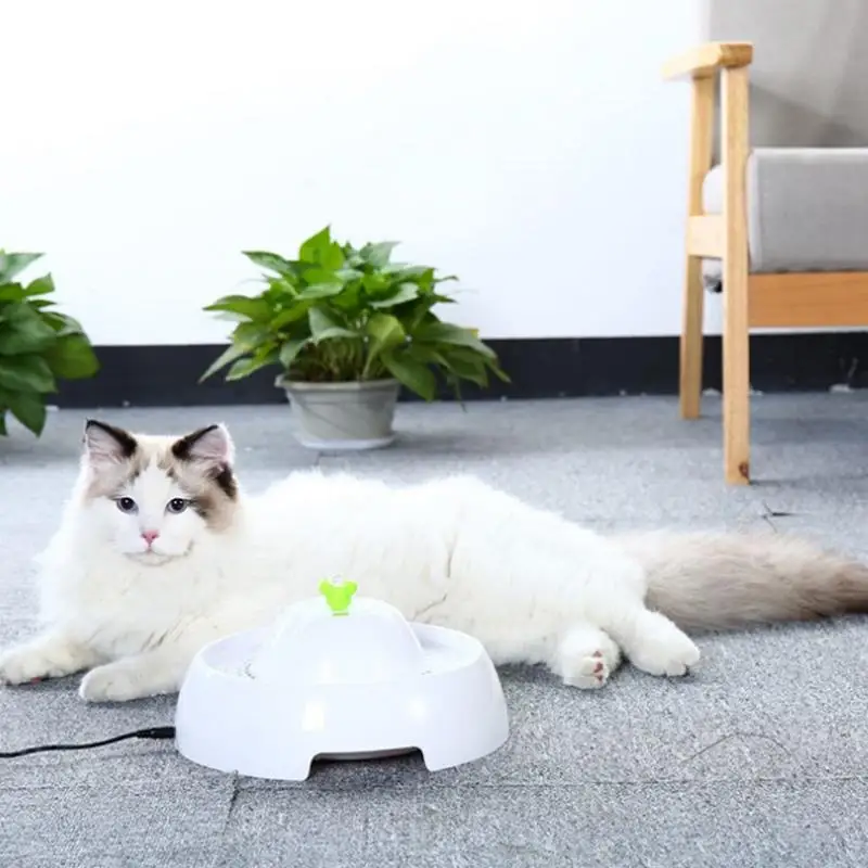 Автоматический диспенсер для воды кошек электрическая Бесшумная чаша с