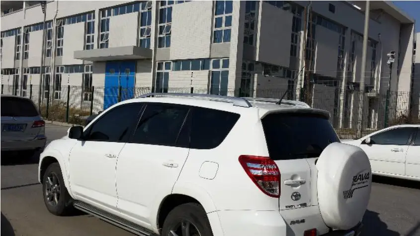 

For Toyota RAV4 2006-2012 Roof Rack Rails Bar Luggage Carrier Bars top Racks Rail Boxes Aluminum alloy