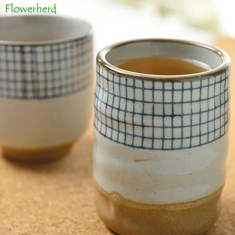 Керамические чайные чашки чайная посуда керамика Японские фарфоровые кружки