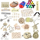 Блокировка сделай сам, аксессуары для доски Монтессори, Обучающие вспомогательные игры, материал для детского развития, моторики, игрушки для детей, сенсорные игрушки