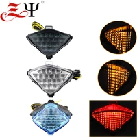 motorcycle accessories integrated led tail light turn signals for yamaha yzf r1 2004 2006