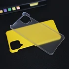 Тонкий матовый жесткий пластиковый чехол для Samsung Galaxy A12 A51 A71 A52 A72 A80