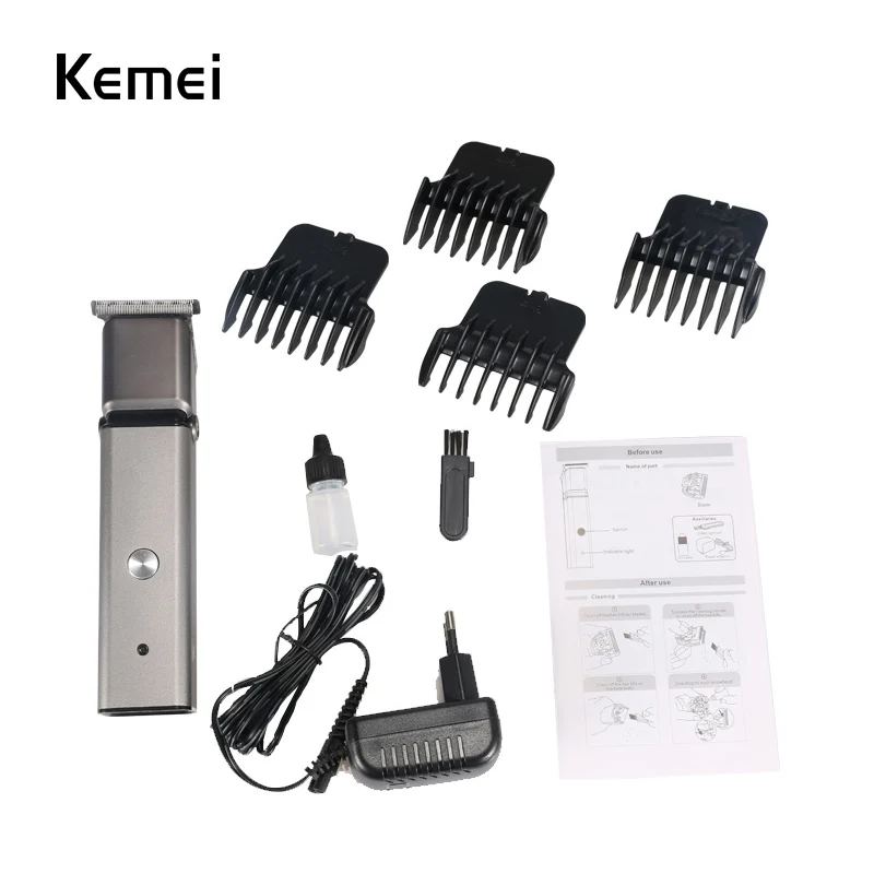 Kemei 627 Профессиональный baldheed машинка для стрижки волос шнур мужчин беспроводной