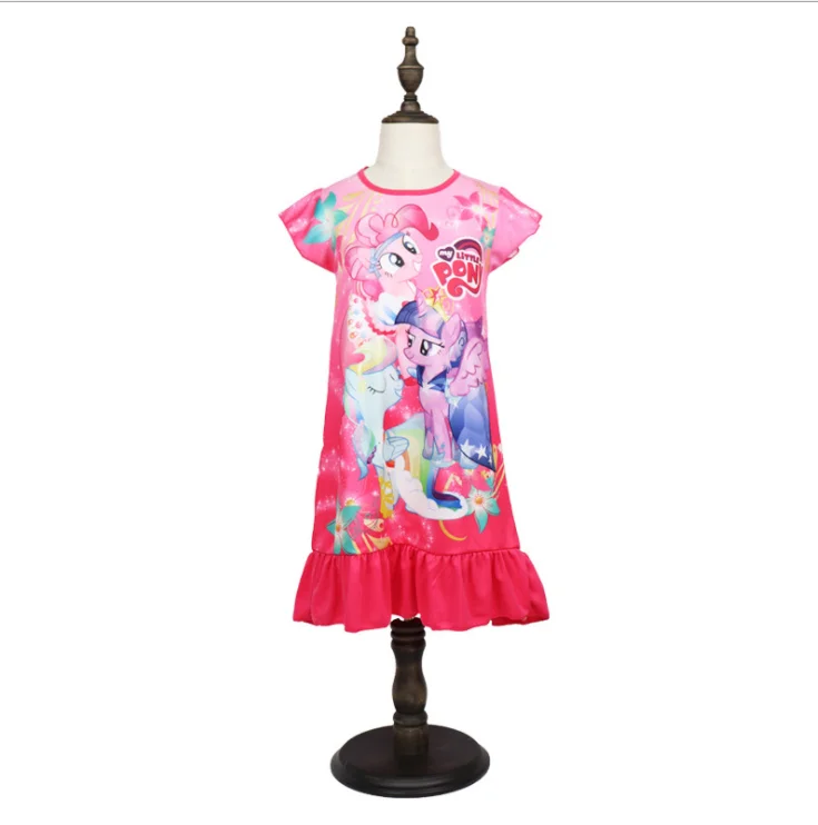 Детское модное платье polaroid с пони | Детская одежда и обувь