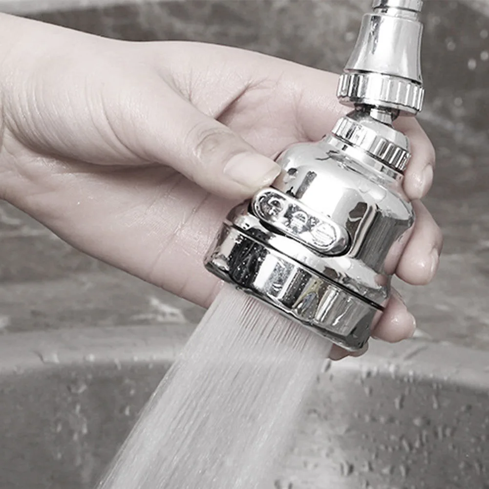 

3 Modes Booster Shower Faucet Spray Head Accessories Replacement Tap Extender Splash-proof 360 Degrees Rotating Bathroom Movable