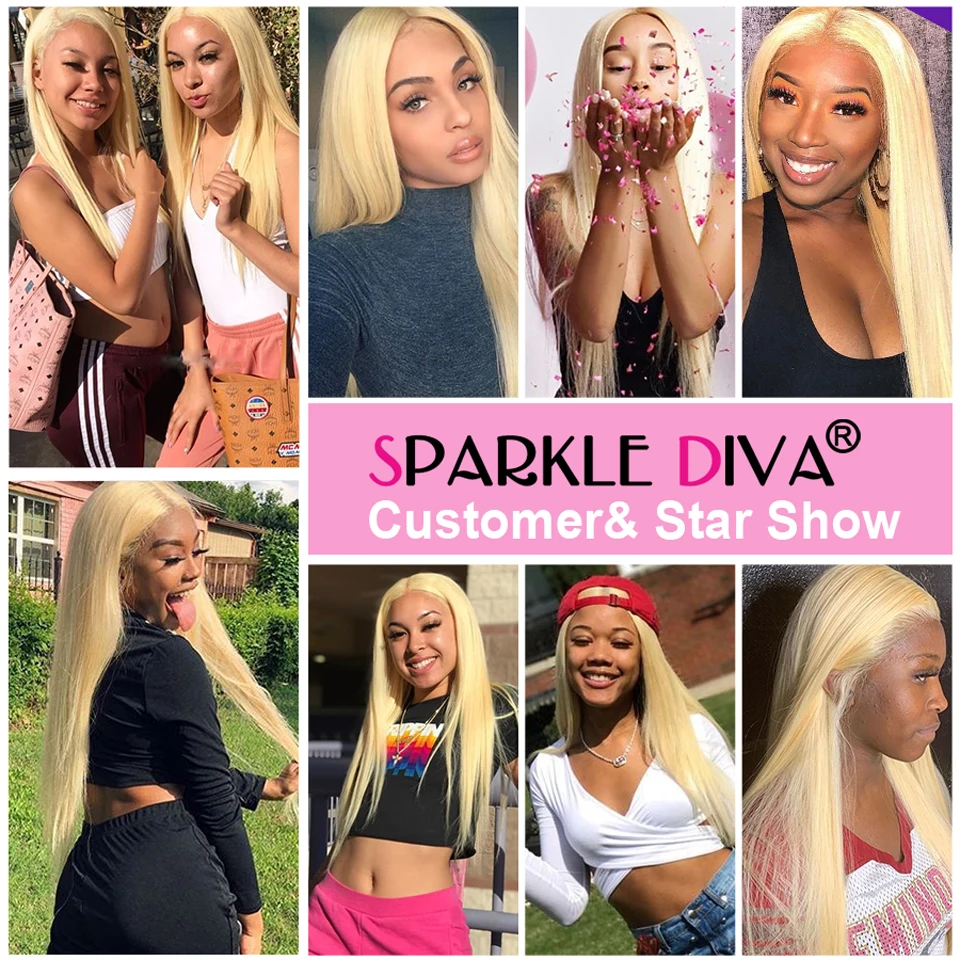 Glueless 613 блонд т часть парик шнурка человеческие волосы парики бразильский прямой