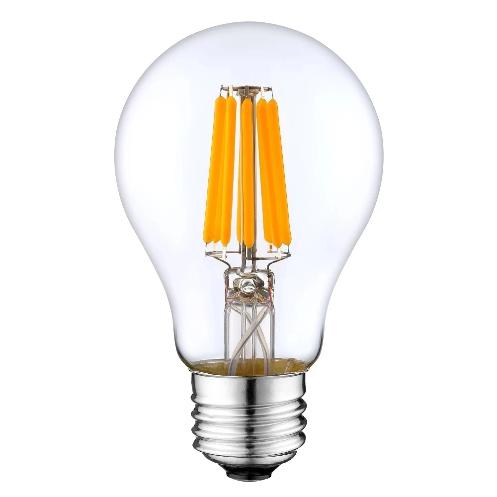 

E27 E26 Retro A60 A19 LED Filament Bulb Light 8W 10W Edison Vintage Ampoule Bubble Ball Lamp 110V 120V 220V 240V Indoor Lighting