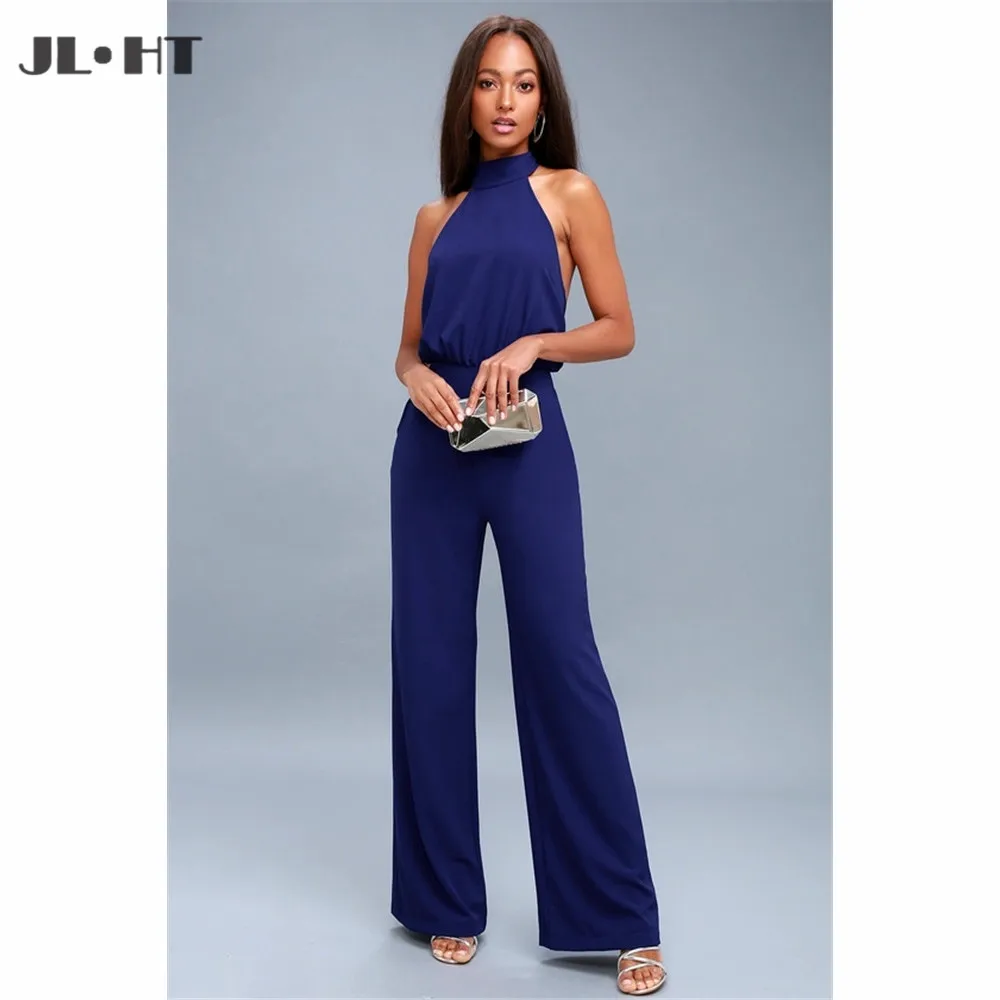 Темно синие современный комбинезон манекен для вечернего платья длинное