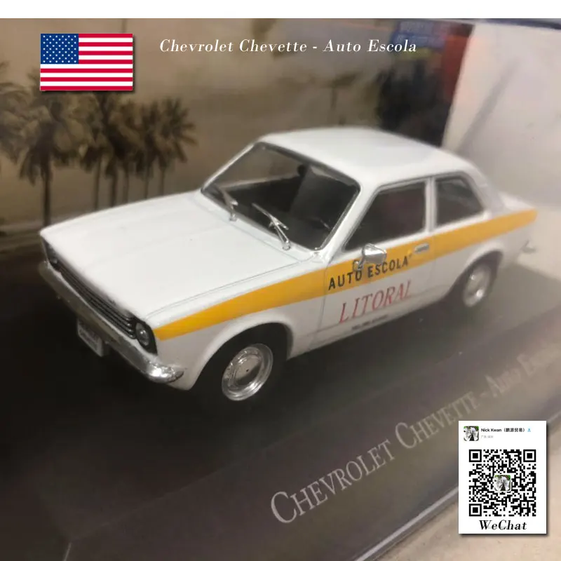 IXO 1/43 винтажный автомобиль CHEVROLET Chevette AUTO ESCOLA литая металлическая модель