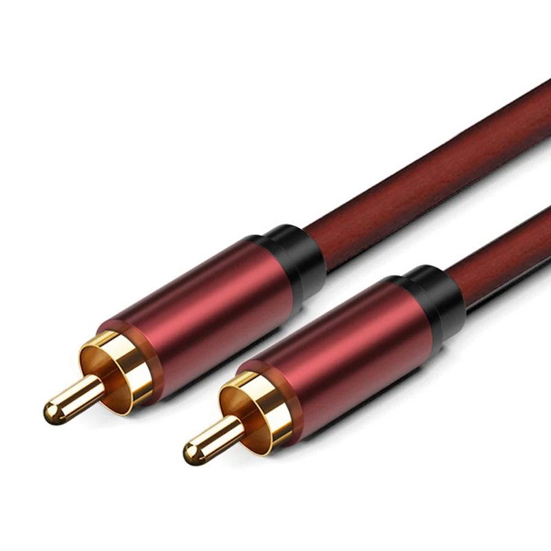 

Кабель RCA Lotus, кабель сабвуфера, AV-кабель Lotus Head, аудио кабель для проекции DVD, ТВ-кабеля RCA на RCA 5 м/16,4 фута
