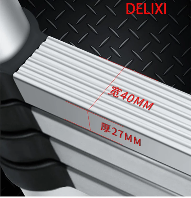 Складная телескопическая лестница DELIXI многофункциональная из алюминиевого