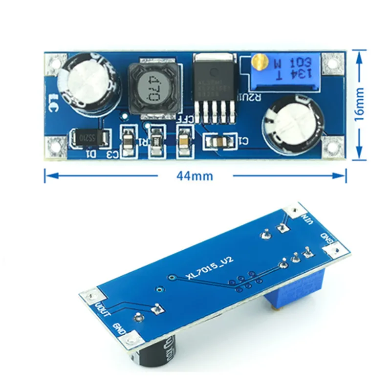 XL7015 V2 DC-DC понижающий модуль преобразователя 5в-80в широкий вход напряжения 7005A LM2596 -