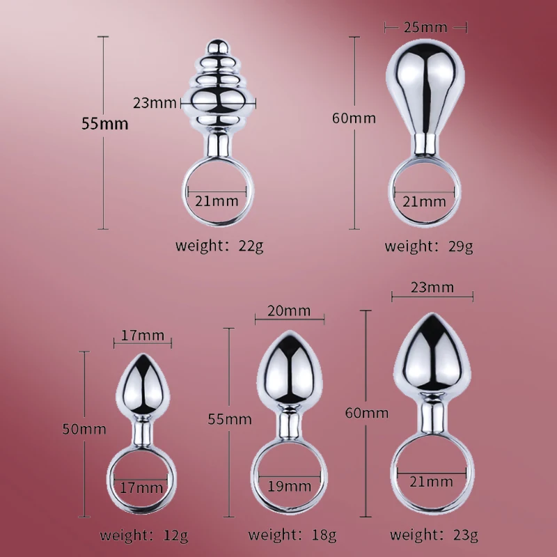 Анальная пробка кольцо для женщин анальные игрушки начинающих тренировки секс