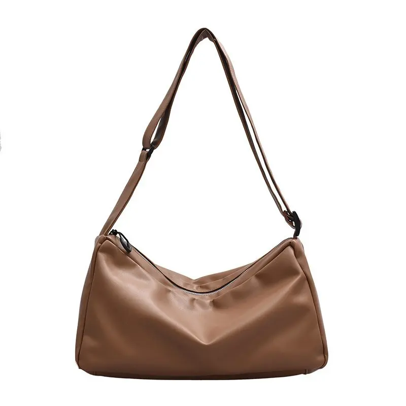 

High Capacity PU Leather Bags for Women 2021 Fashion Trend Crossbody Bags Lady Purses and Handbags Female Shoulder Simple Bag