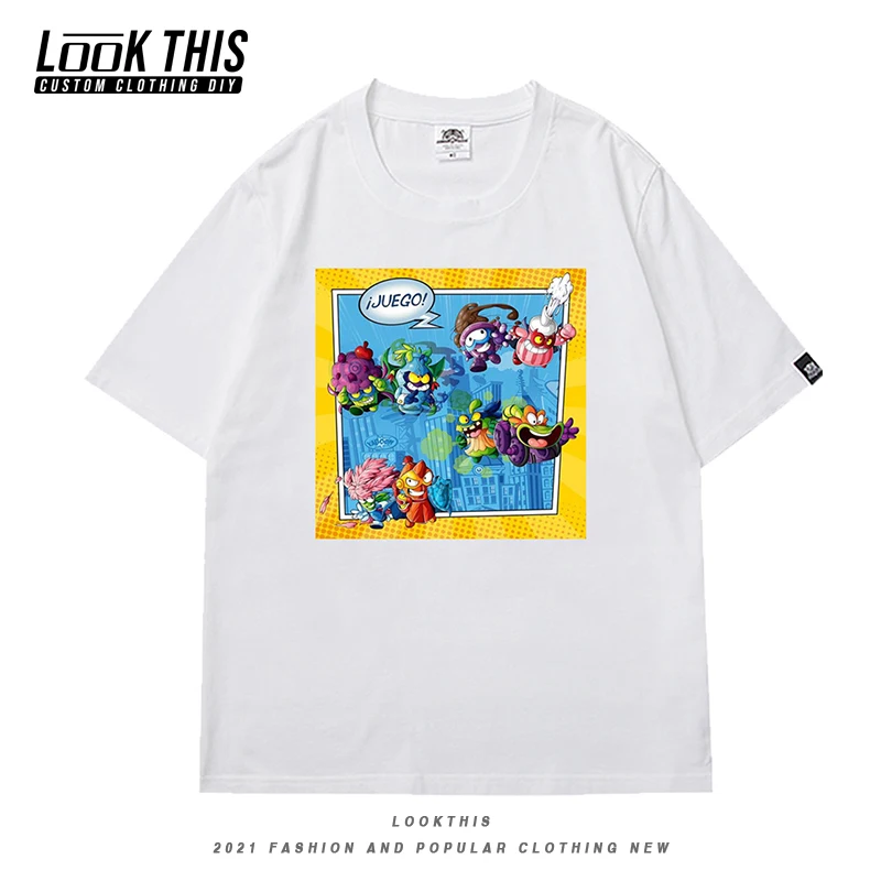 

Cartoon Toy Superzings Children's Clothing Kids T-shirt Cute Tees T-shirt Children Clothing Boy's & Girl's Short Sleeves Tops