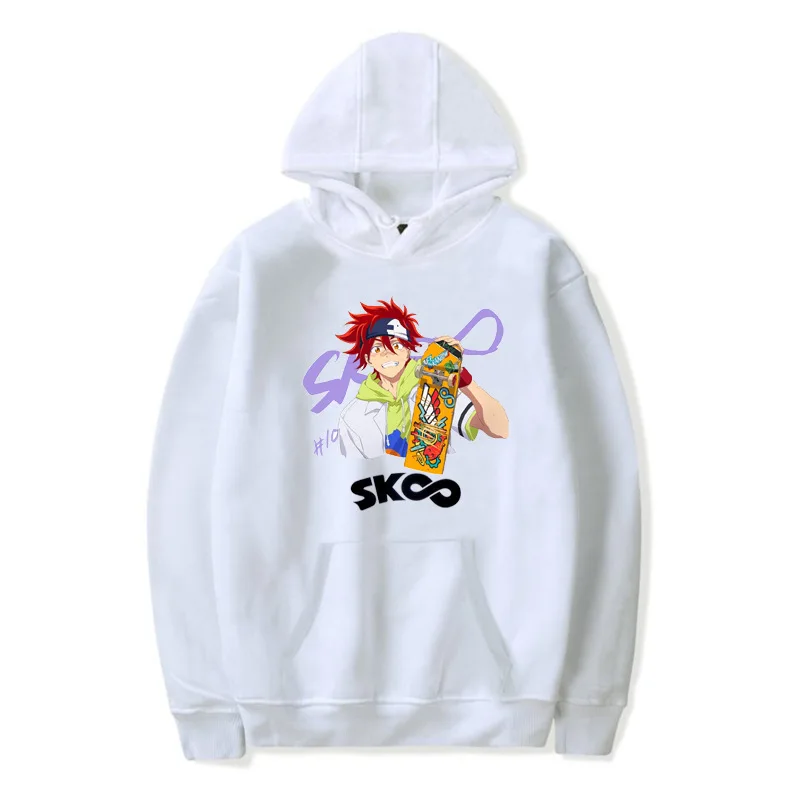 

Anime Sk8 The Infinity Langa Men/Women Hoodie, Hip Hop Color Blocking Casual All-match Pullover Unisex Streetwear Loose Kpop Top