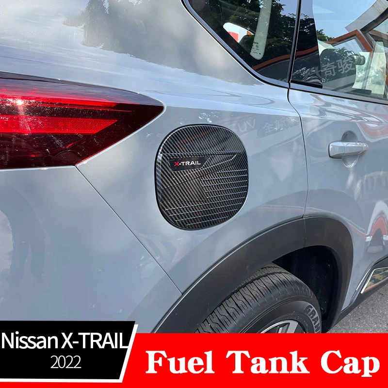 

Автомобильный Стайлинг Авто масляная крышка топливный бак наклейка для Nissan X-TRAIL 2022 ABS внешние украшения аксессуары 1 шт. черный