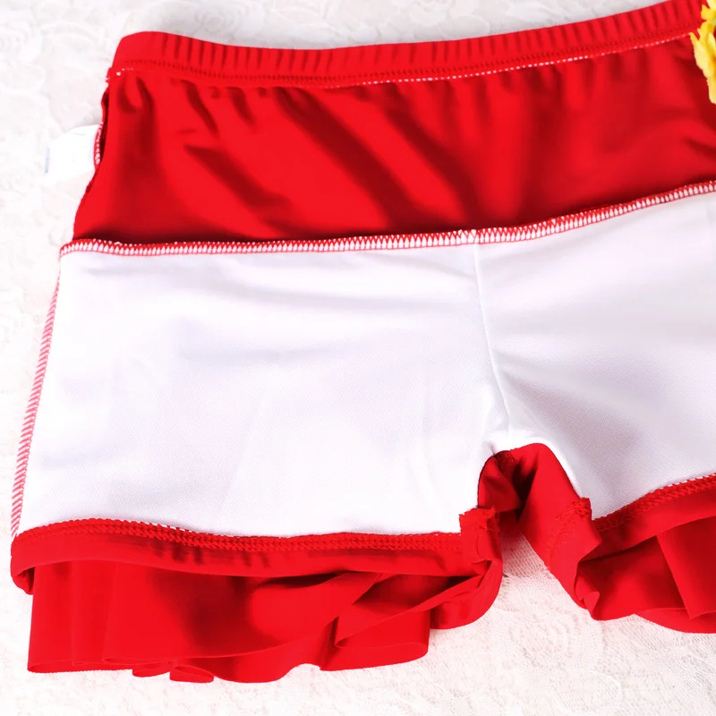 Юбки-бикини для молодых женщин одноцветная универсальная юбка с оборками