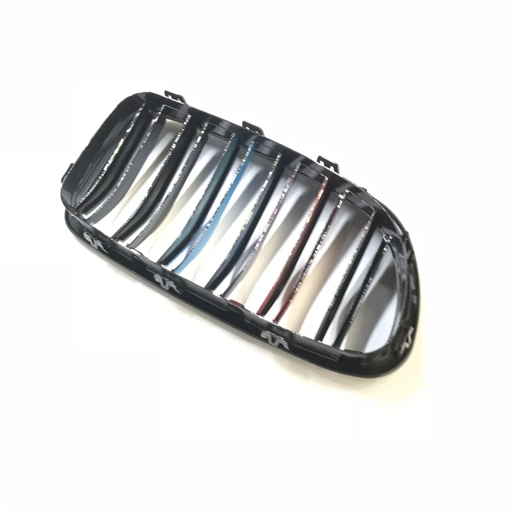 Пара 2010 + 5 серий F10 гоночная решетка двойная Передние решетки для bmw 520i 523i 525i 530i 535i M