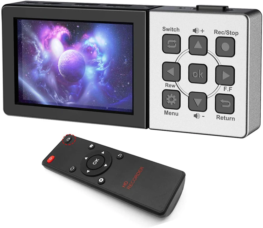 Ezcap 273 HD 1080P 60fps HDMI карта для видеозахвата коробка записи в реальном времени с