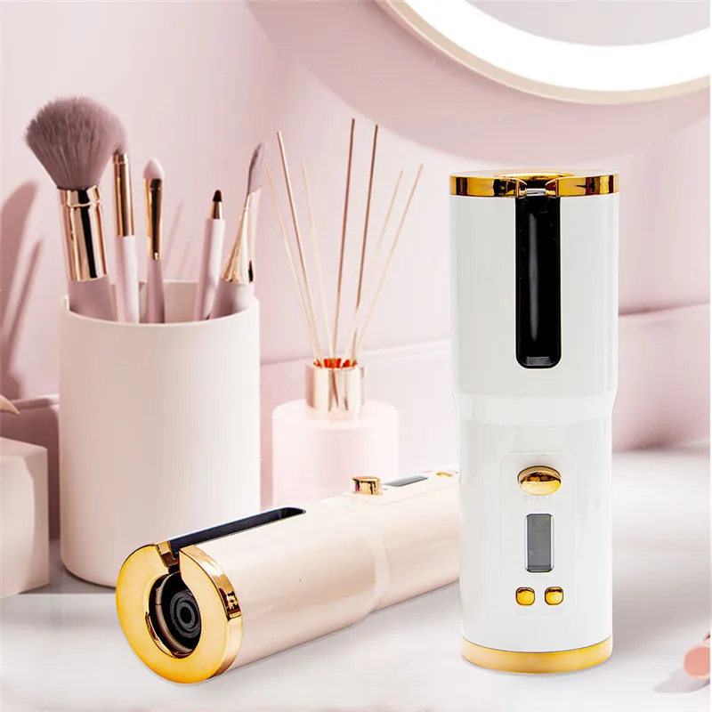 Плойка для завивки волос с ЖК-дисплеем зарядка от USB | Красота и здоровье