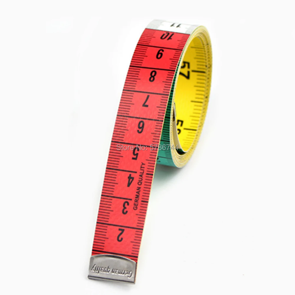 Немецкая качественная цветная лента для измерения 59208 Метрической системы измерительная лента для измерения 1,5 метра гибкого правила одежд...