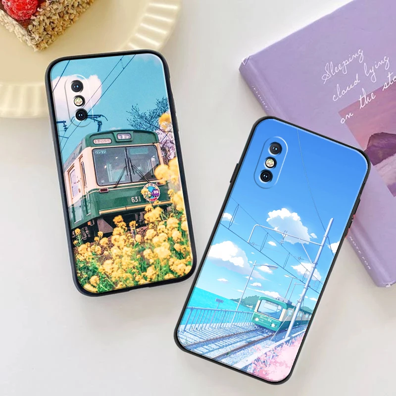 

Phone Case For iPhone 13 12 11 Pro MAX 6 6S 7 8 Plus 13 12 Mini X XR XS MAX Funda Coque Carcasa Cases TPU Life Scenic Pattern