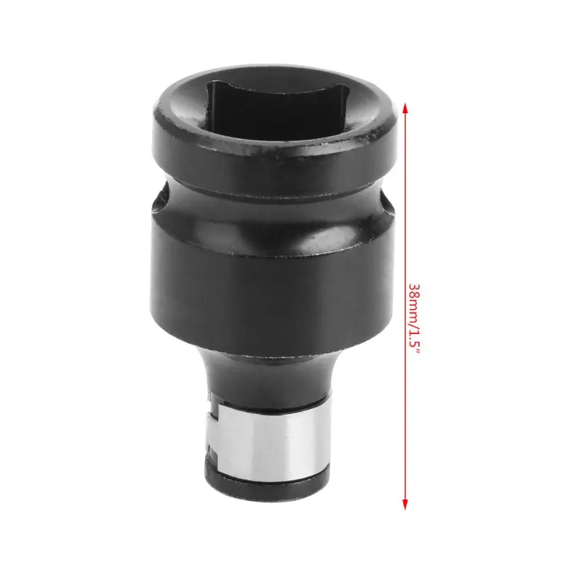 

1/2" Impact Driver 1/4" Hex Shank Quick Release Bit Socket Adaptor Converter Kit drop ship