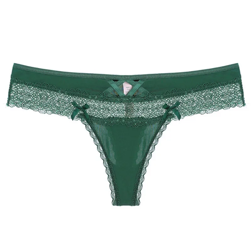 

New Low Waist Hollow Out Panties Sexy String Temptation Hip Lifting Sexy Lace Women Underwear Seamless Briefs Thong
