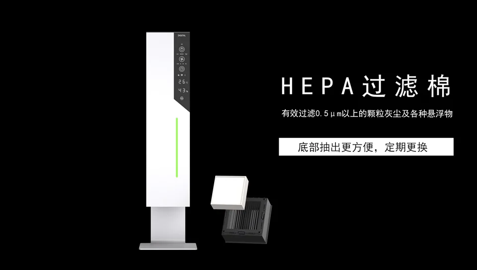 

HCP-200H настенное холодное освещение и стерилизатор с HEPA-фильтром из углеродного волокна для офиса, автобуса, домашнего использования