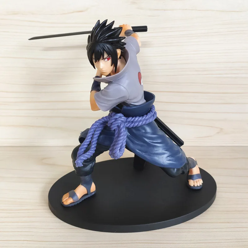 Фигурки героев аниме Наруто Uchiha Sasuke 15 см | Игрушки и хобби