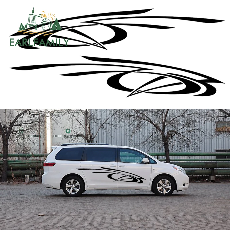 EARLFAMILY 2x Абстрактные Художественные полосы лента вращающиеся летающие