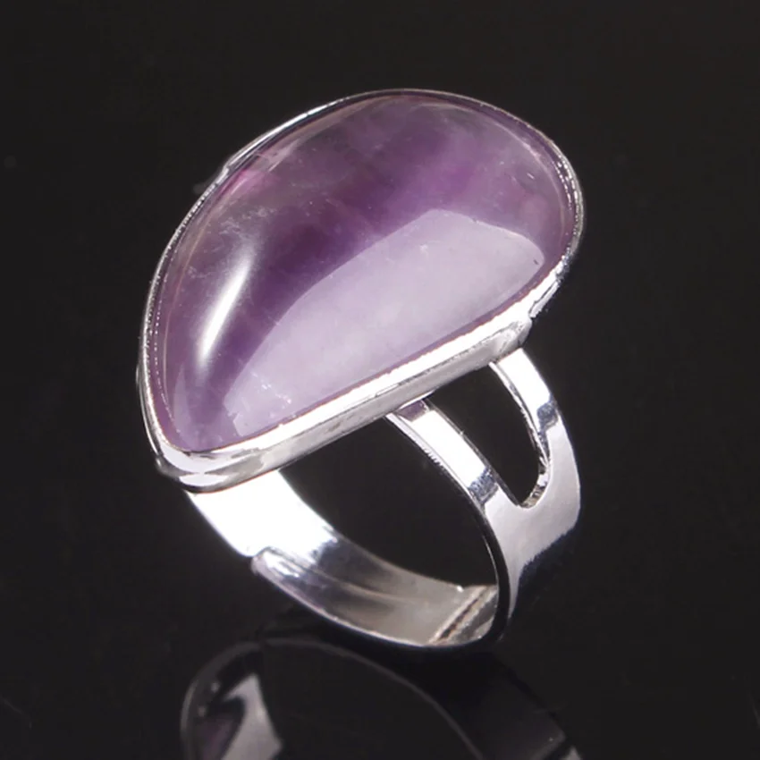 Популярные трендовые бусины покрытый серебром натуральный пурпурные аметисты