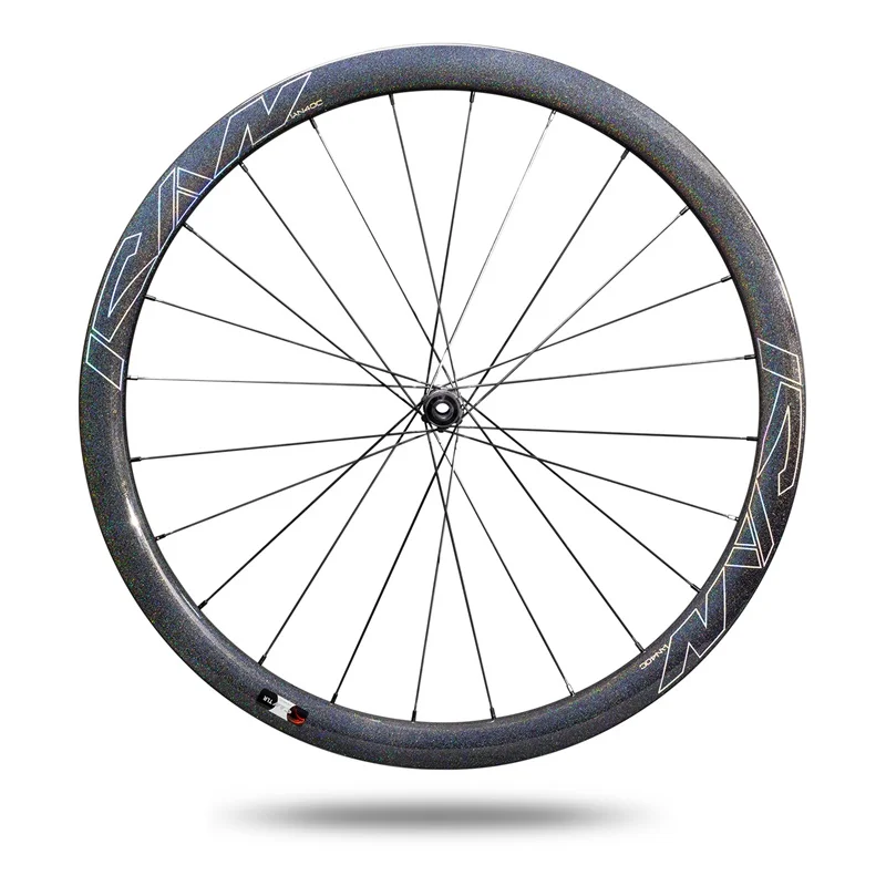 Online ICAN 2020 AERO Super Licht Carbon Road Laufradsatz 40MM Tiefe 25mm Breite Disc Bremse Klammer Tubeless 100*12 142*12