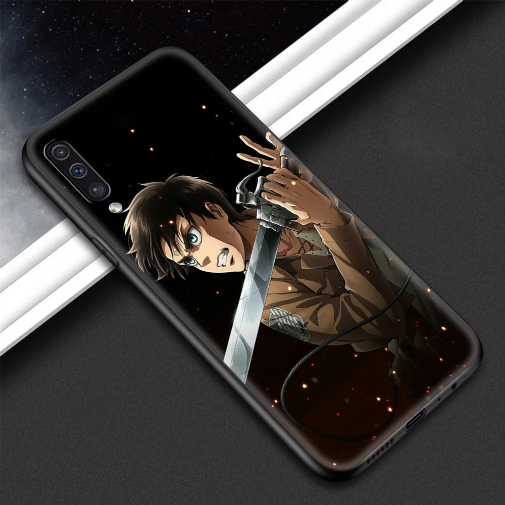 

Titans Attack Anime Luxury Coque for Samsung Galaxy A12 A21S A50 A51 A70 A71 Phone Case A10 A20 A30 A40 Silicone Cover Shell