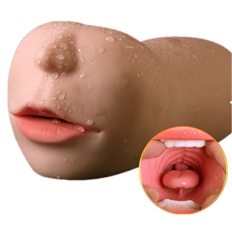 Мужской мастурбатор 3D Глубокая глотка настоящие мужские мастурбаторы секс рот