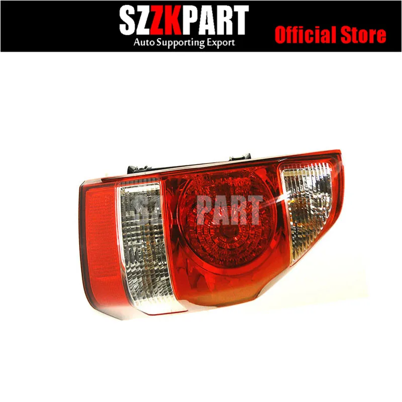 

A Pair Rear Tail Lights Red White MN133763 MN133764 For 2003-2006 Mitsubishi Montero Pajero Shogun